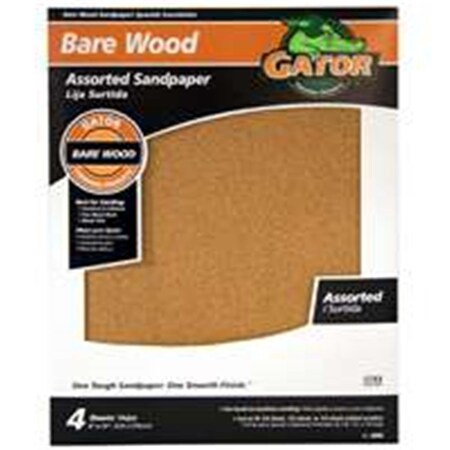 Gator Finishing 4461 Garnet Sndpr Asstorted 4 Pack 4PK 5082979